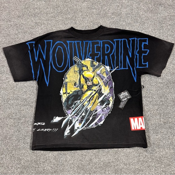 Civil Regime Shirts Civil Regime Wolverine 99x Rage Oversized Tee